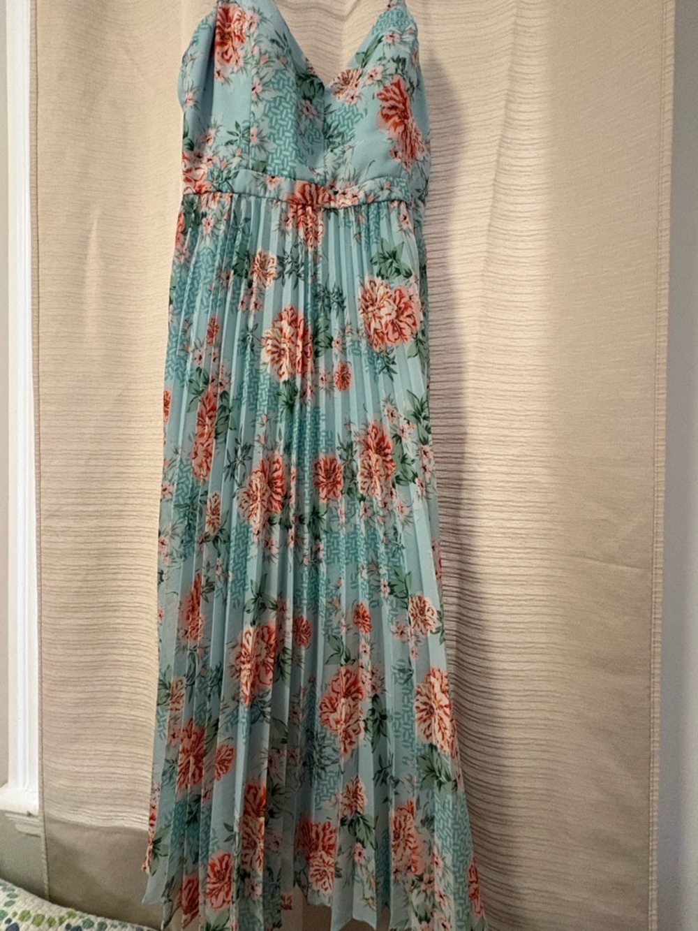 Guess Mint Green Dress with Back Zip - Picture 2 of 4